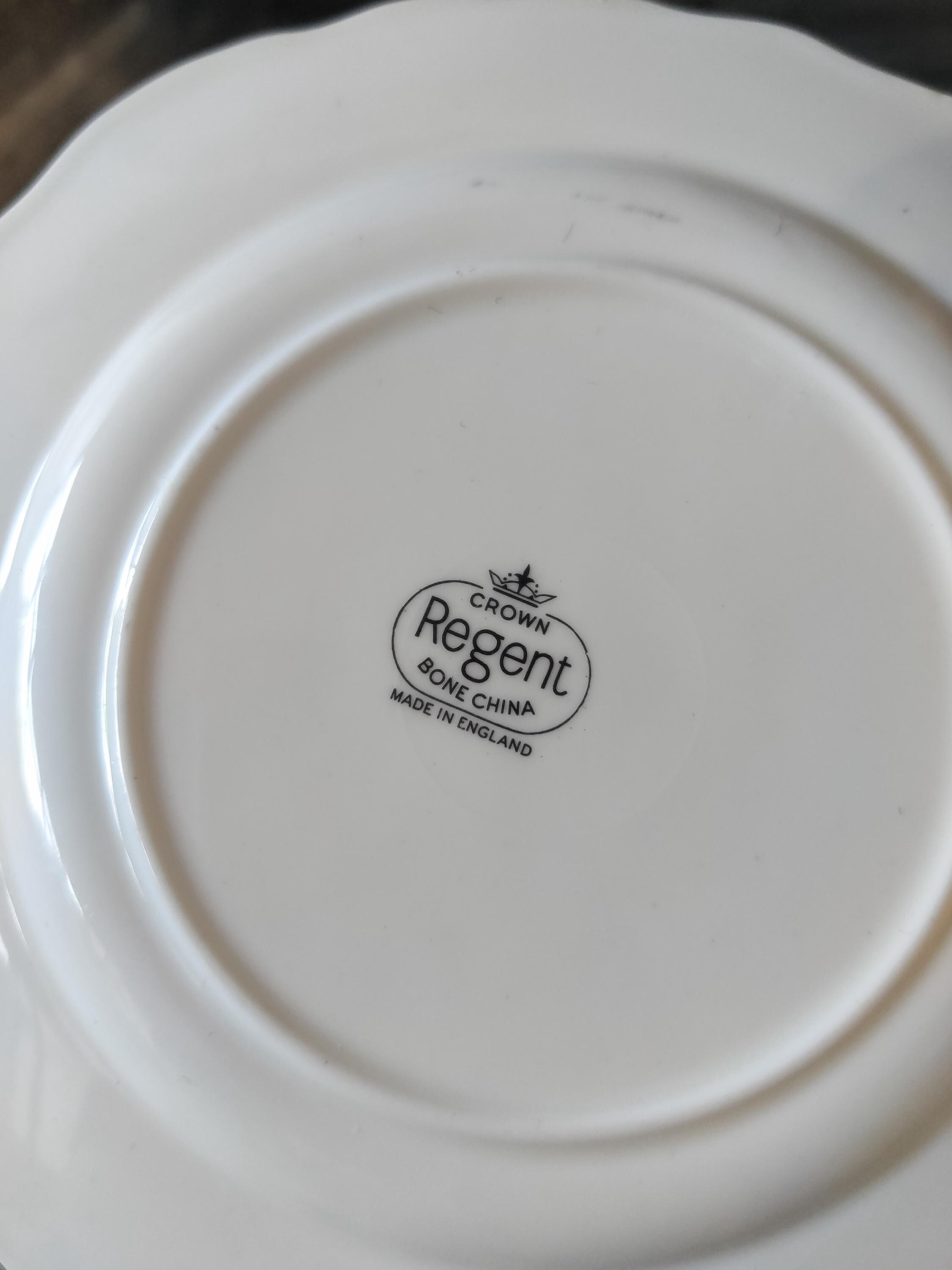 クラウン リージェント フローラル ティープレート 6枚セット - Etsy 日本