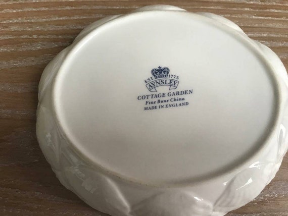 エインズレイ フローラル「コテージガーデン」小物入れ - Etsy 日本