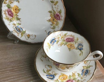 エインズレイ フローラル「コテージガーデン」小物入れ - Etsy 日本