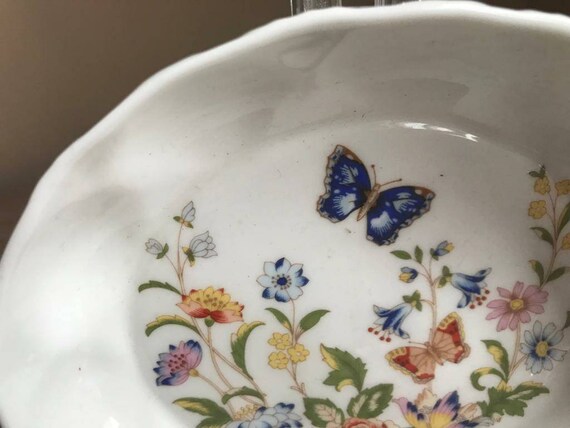 エインズレイ フローラル「コテージガーデン」小物入れ - Etsy 日本