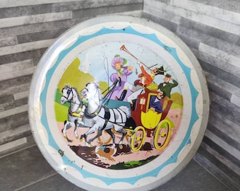 Vintage Mackintosh's Quality Street Sweet opbergblik jaren 70