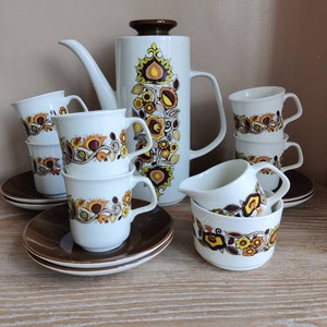 Vintage J &G Meakin Kaffee Set
