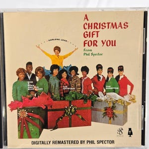 Vintage 80&#39;s Christmas CD, &quot;A Christmas Gift For You From Phil Spector&quot; featuring Darlene Love, The Ronettes, and more, 1989.