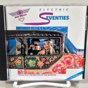 Vintage Baby Boomer Classics CD, &quot;Electric Seventies&quot; featuring Black Sabbath, Santana, Alice Cooper and more, 1988.