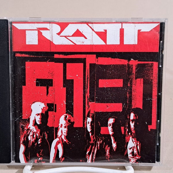 Vintage 90's Hard Rock/Hair Metal CD, "Ratt & Roll 8191" from Ratt, 1991.