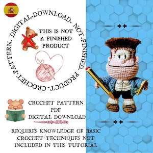 Manolito amigurumi