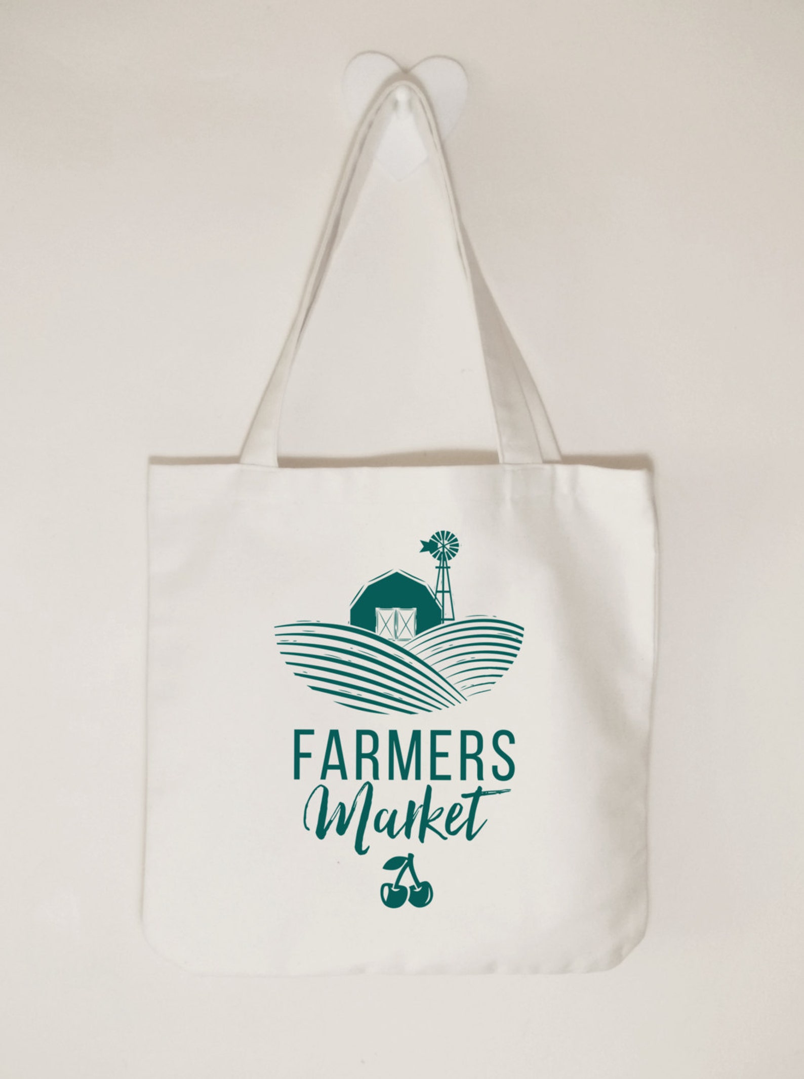 Farmers Market Tote bag Market day tote Farm stall gift Etsy