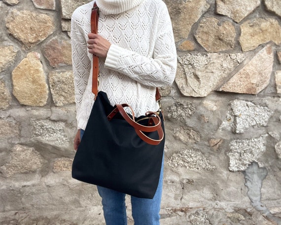 Leather Crossbody Shoulder Strap for Your Tote Bag