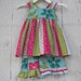 Toddlers Sundress w/ Ruffled Shorts Size 3 Girls Summer Top and Shorts