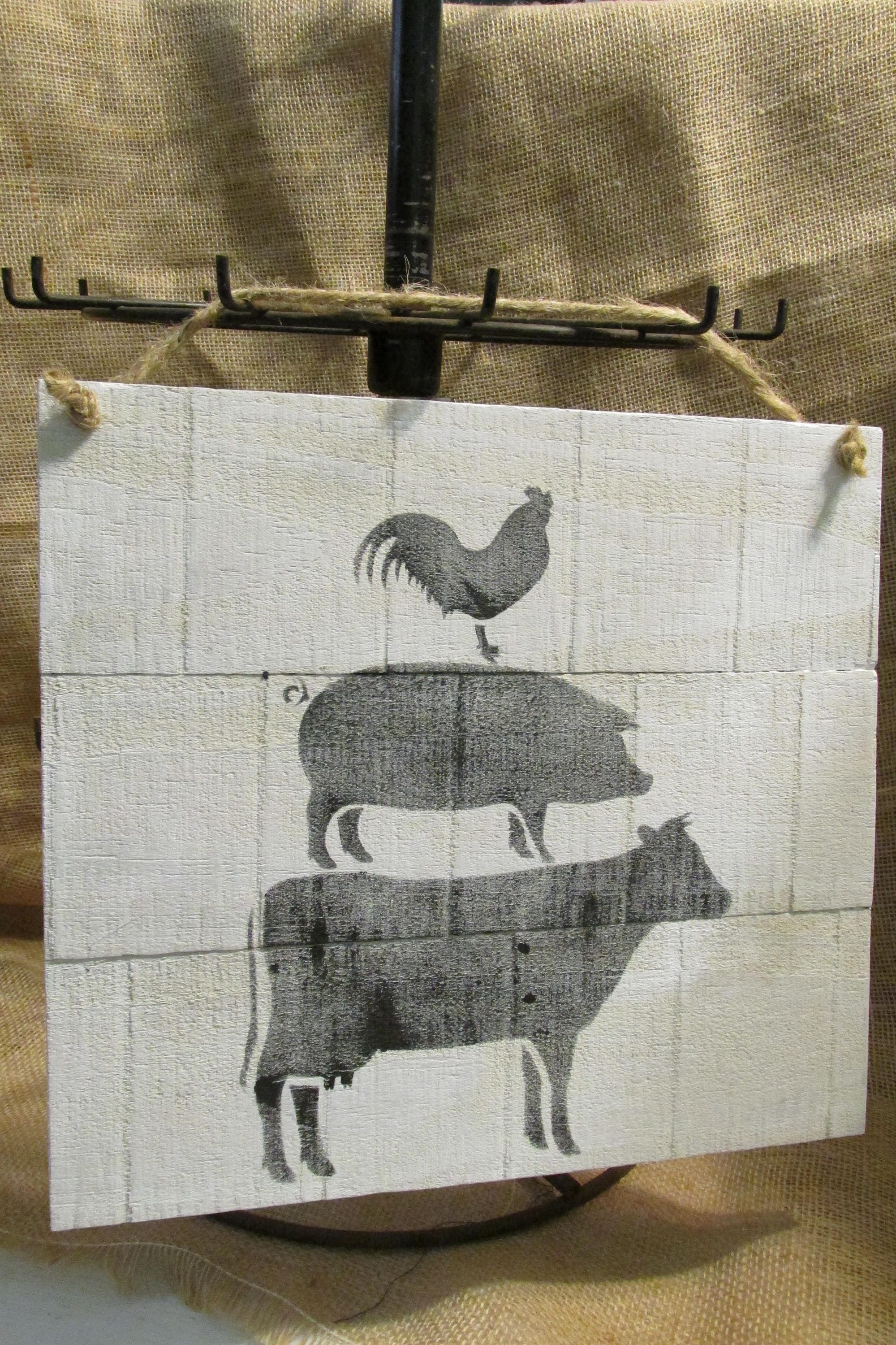 Farmhouse Decor / Country Home / Rustic Wall Decor / Cow ... Farmhouse Decor Country Home Rustic Wall Decor Cow
