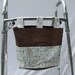 Walker Caddy / Walker Tote / Walker Bag / Bag for Walker / Assisted Living Walker Pouch