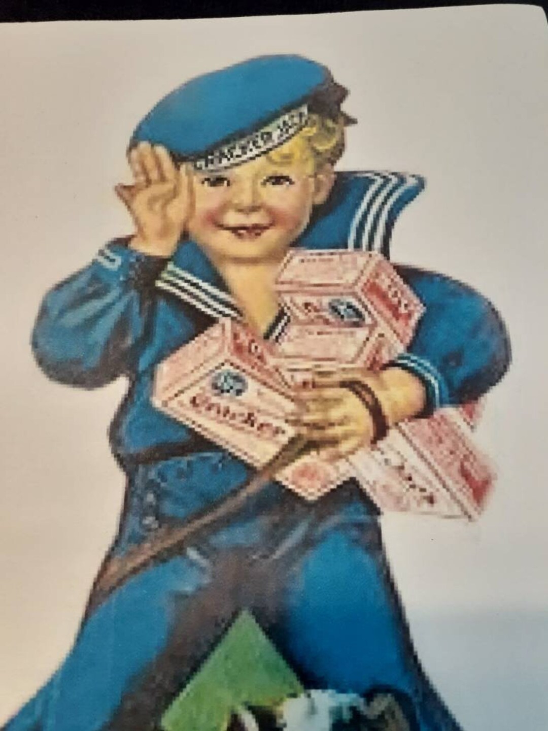 Cracker Jack Kid Uncle Sam U.S. Army Patriotic Signs July Etsy