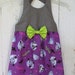 Vampirina Sundress Vampirina Halter Top Sundress Girls Sundress Girls Beach Dress Disney Vacation Dress