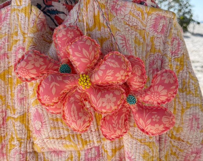 Featured listing image: Island Flower Bag Charm