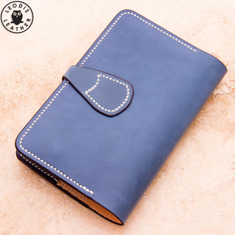 Leather Moleskine Cover 9x14cm Notebook Air Force Blue Etsy