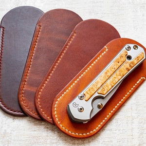 Leather Slip Case for Chris Reeve Knives image 5