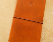 Leather Midori Traveller's Notebook Cover (Bull)