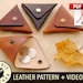 Bongo reviewed Build Along Leather Pattern 1: Triangular Coin Pouch
