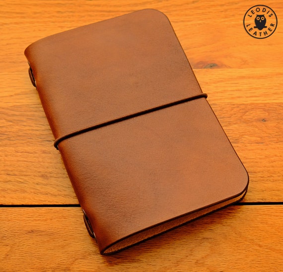 Leather Midori Passport Traveller's Notebook Cover, Made to Order