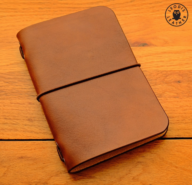 Leather Midori Passport Traveller's Notebook Cover, Made to Order image 2