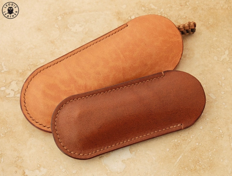 Leather Slip Case for Chris Reeve Knives image 4