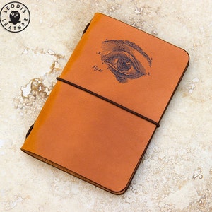 Leather Midori Passport Traveller's Notebook Cover, Made to Order image 5