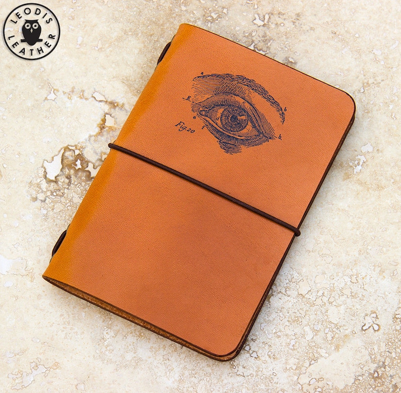 Leather Midori Passport Traveller's Notebook Cover, Made to Order image 5