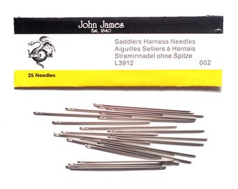 John James Saddler's Harness Needles (pkt. 25)