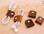 Leather Earbud or Cable Tidy