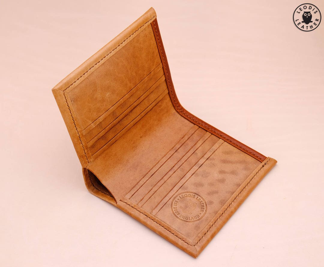 Gents Horsehide Leather Card Wallet (natural) - Etsy