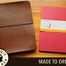 Stu Haysman reviewed Leather Moleskine XL Cahier Notebook Cover, Made to Order