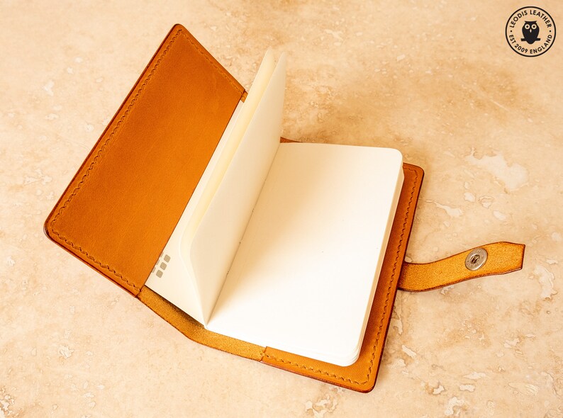 Leather Moleskine Extra Small Volant Cover cowboy Tan Etsy UK