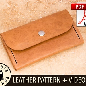 Build Along Leather Pattern 5: Compact Purse/Wallet image 1
