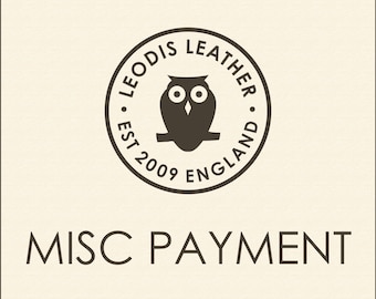 Leodis Leather Misc Payment