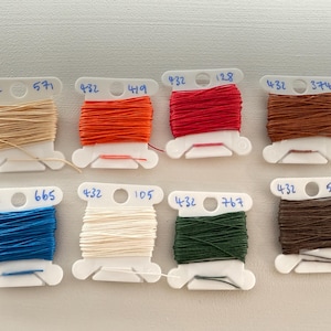Fil Au Chinois Lin Cable - Waxed Cable Linen Thread for Leatherwork (5m) image 3