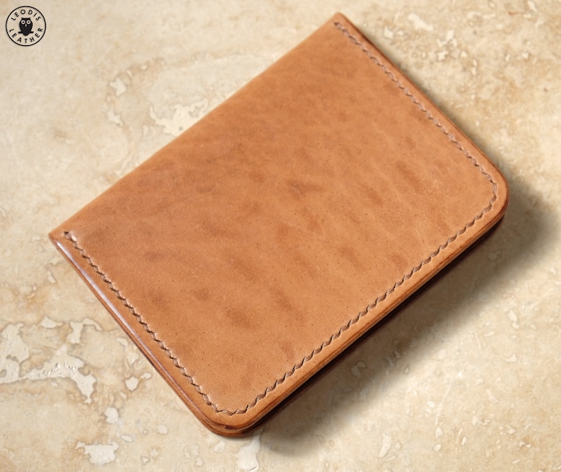 Leather ID or Travel Card Wallet Etsy UK