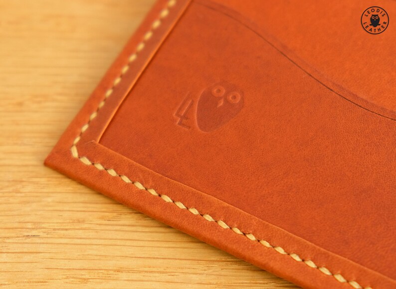 Gents Kangaroo Leather Wallet Whisky image 4