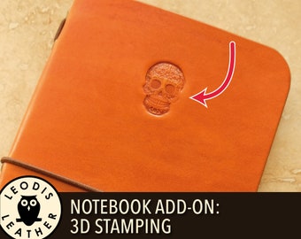 Notebook add on: 3D stamping