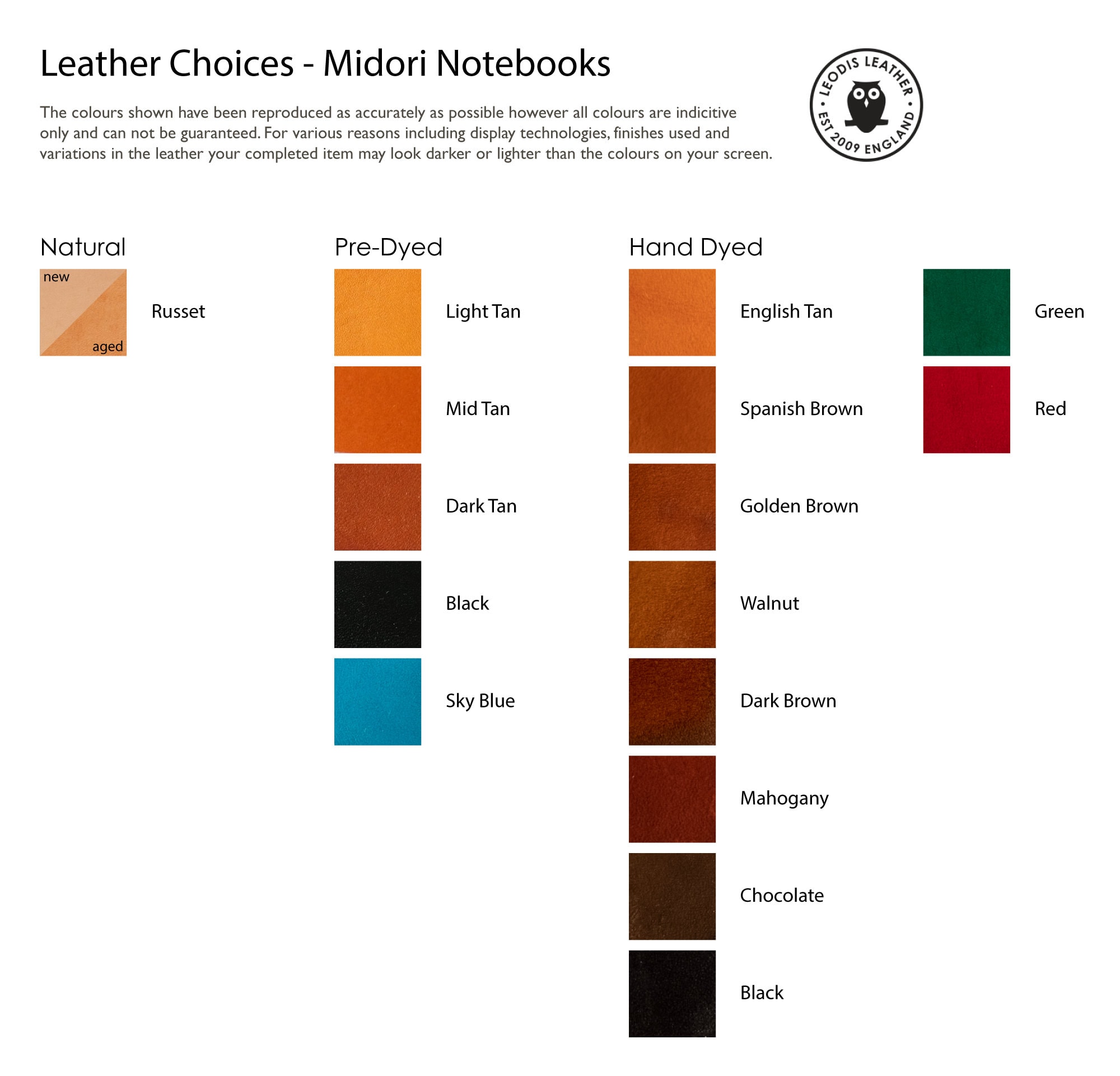 Leather Moleskine XL Cahier Notebook Cover, Made to Order Etsy