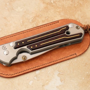 Leather Slip Case for Chris Reeve Knives image 2