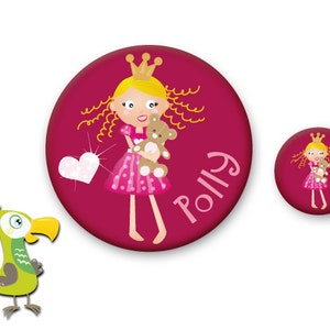 Prinzessin Button und Spiegelset Bild 1