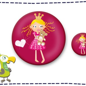 Prinzessin Button und Spiegelset Bild 3