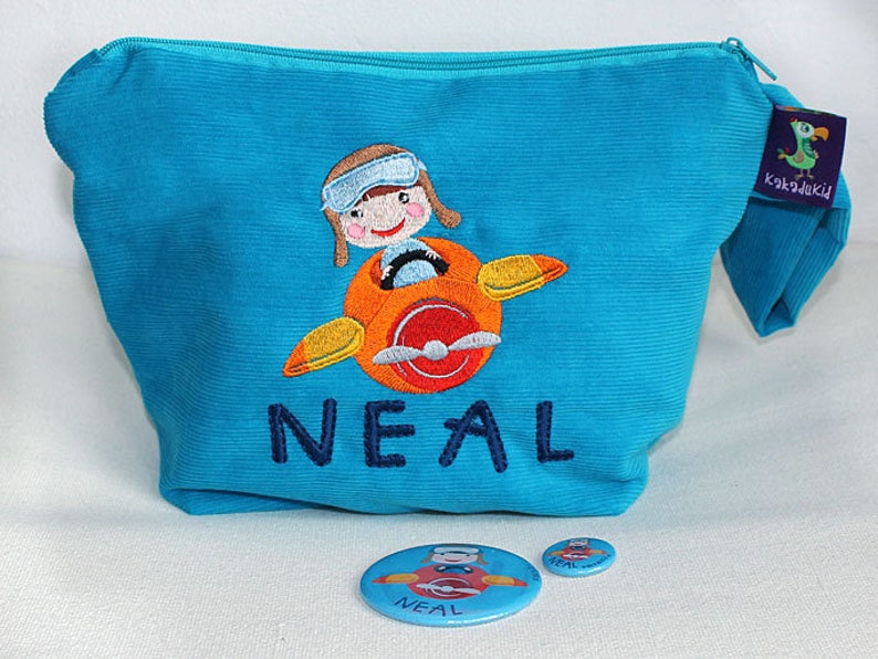 Small cosmetic bag or diaper bag image 1