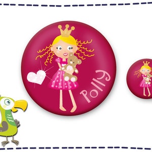 Prinzessin Button und Spiegelset Bild 2