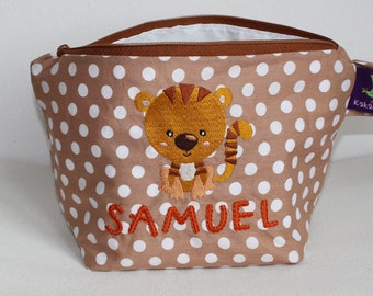 Small cosmetic bag or diaper bag