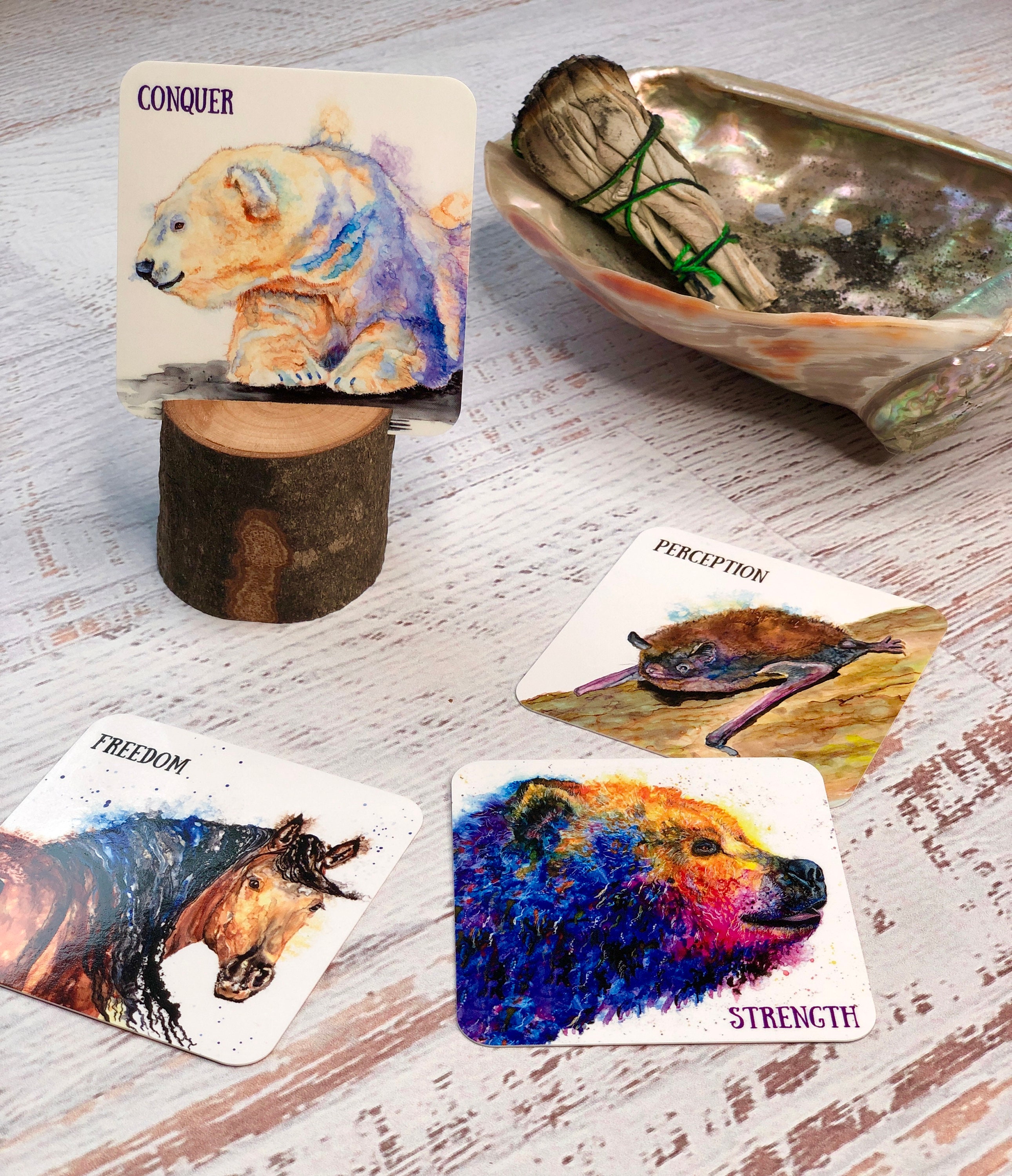 Spirit Animal Oracle Deck Pocket Animal Oracle Cards Animal - Etsy