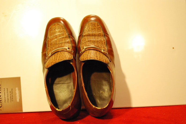 Alligator Patent Leather Loafers