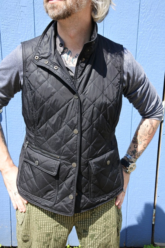 the iconic quilted vest