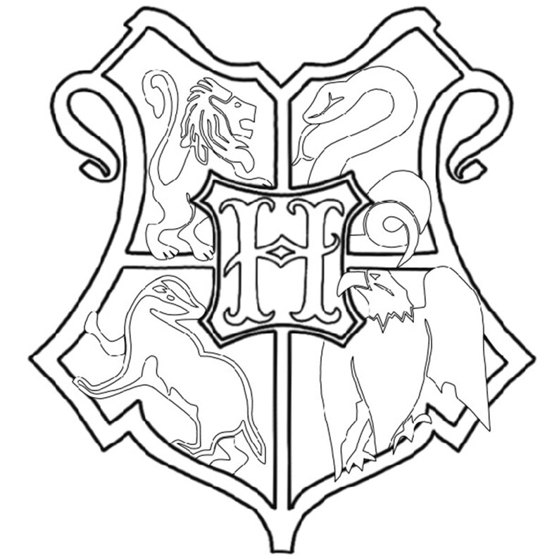 Download Digital Harry Potter Coloring Pages | Etsy