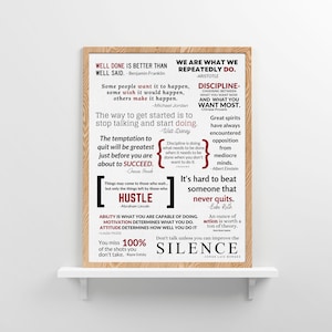 Recovery Wall Art|SUCCESS QUOTES POSTER|Printable wall art|Printable Inspirational Decor|Motivational Wall Art